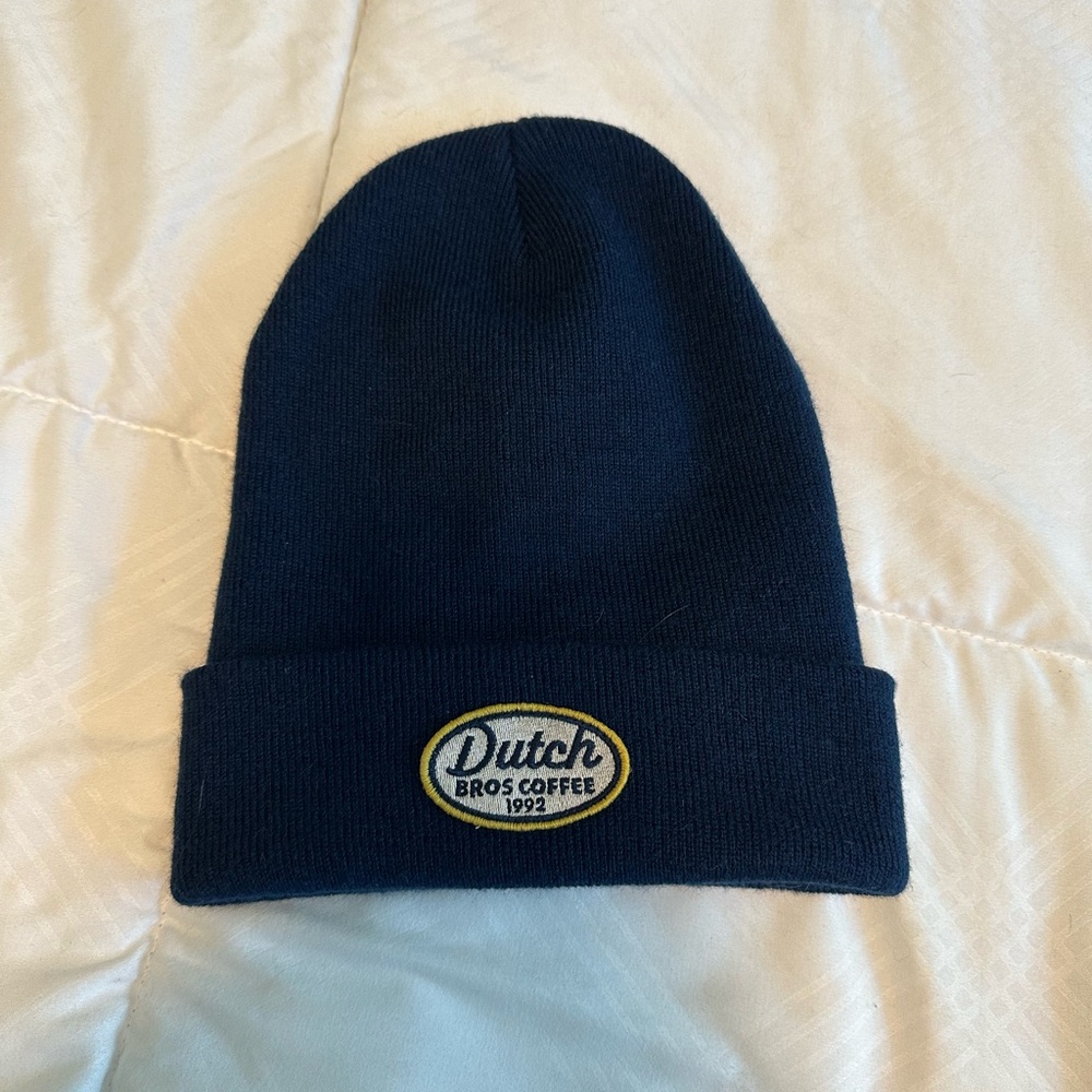 Dutch Bros Navy Beanie